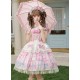 Mademoiselle Pearl Sanrio Hello Kitty Bow Themed JSK and OPs(Reservation/Full Payment Without Shipping)